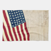 Linge De Cuisine Constitution des États-Unis, drapeau américain (Horizontal)