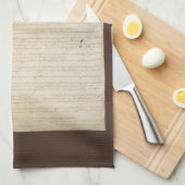 Linge De Cuisine Constitution des États-Unis, Nous le Peuple (Quart Plié)