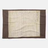 Linge De Cuisine Constitution des États-Unis, Nous le Peuple (Horizontal)