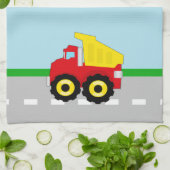 Linge De Cuisine Construction Dumptruck d'enfants (Plié)