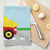 Linge De Cuisine Construction Dumptruck d'enfants (Quart Plié)