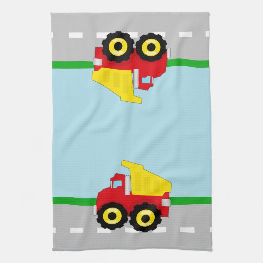 Linge De Cuisine Construction Dumptruck d'enfants (Vertical)