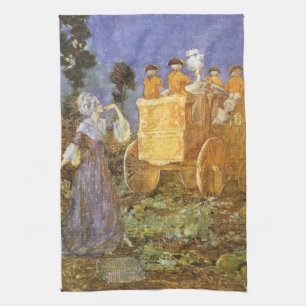 Linge De Cuisine Contes de fées vintage Cendrillon et Marraine la f