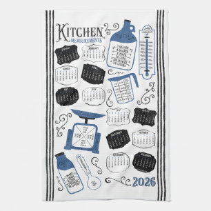 Linge De Cuisine Conversions de cuisine bleue