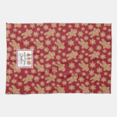 Linge De Cuisine Cookie Factory Nom de famille Gingerpain Bourgogne (Horizontal)