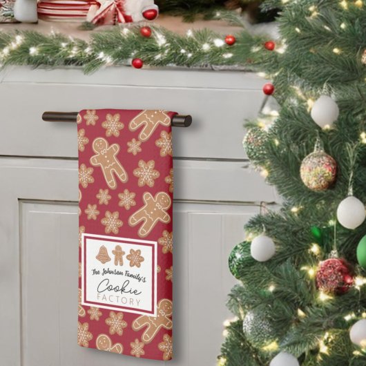 Linge De Cuisine Cookie Factory Nom de famille Gingerpain Bourgogne