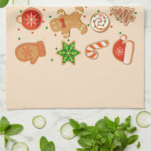 Linge De Cuisine Cookies de Noël (Plié)