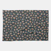 Linge De Cuisine Cookies de Noël Motif vert (Horizontal)