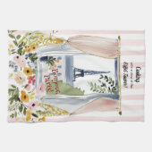 Linge De Cuisine Cooking with a view of the Eiffel Tower (Horizontal)