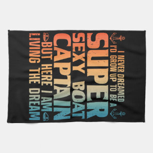 Linge De Cuisine Cool Bateau Capitaine Pour Hommes Femmes Voilier P
