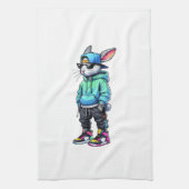 Linge De Cuisine Cool Bunny Rabbit Sunglasses Easter Day For Boys M (Vertical)