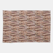 Linge De Cuisine Cool de texture d'écorce d'arbre unique (Horizontal)