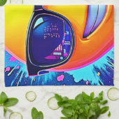 Linge De Cuisine Cool 😎 Emoji Fun (Plié)