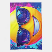 Linge De Cuisine Cool 😎 Emoji Fun (Vertical)