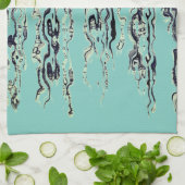 Linge De Cuisine Cool funky Turquoise (Plié)