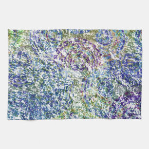 Linge De Cuisine Cool, moderne, tendance coloré abstrait arrière -