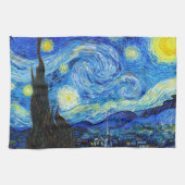 Linge De Cuisine Cool Starry Night Vincent Van Gogh peinture (Horizontal)