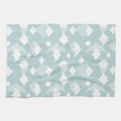 Linge De Cuisine Cool Stingray Bleu Océan Blanc Imprimer (Horizontal)