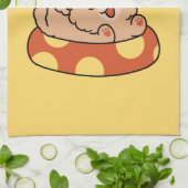 Linge De Cuisine Cool Summer Chien Flottant - Jolie Puppy Pool Part (Plié)