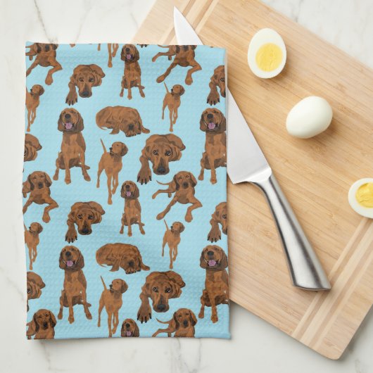 Linge De Cuisine Coonhal rouge (Quart Plié)