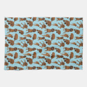 Linge De Cuisine Coonhal rouge (Horizontal)