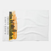 Linge De Cuisine Coordonnées de la carte de l'horizon de Phoenix  (Horizontal)