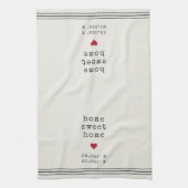 Linge De Cuisine Coordonnées de la maison sucrée personnalisée (Vertical)