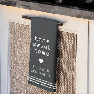 Linge De Cuisine Coordonnées de la maison sucrée personnalisée