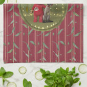 Linge De Cuisine Copain de Noël (Plié)