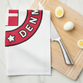 Linge De Cuisine Copenhague Danemark (Quart Plié)