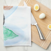 Linge De Cuisine Copie de feuille (Quart Plié)