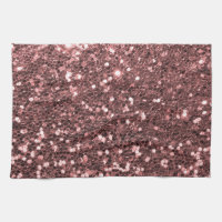 Copie rose moderne de scintillement de Faux d'or