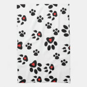 Linge De Cuisine Copies de pied de patte (Vertical)