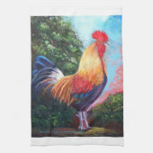Linge De Cuisine Coq (Vertical)