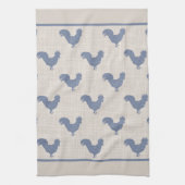 Linge De Cuisine Coq Bleu (Vertical)