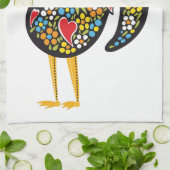 Linge De Cuisine Coq célèbre de Barcelos Portugal Nr. 07 (Plié)