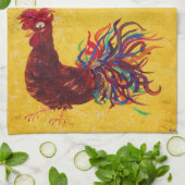 Linge De Cuisine Coq de DeColores (Plié)