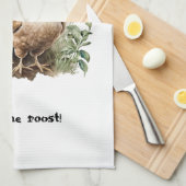 Linge De Cuisine Coq et poules de la maison de poulet (Quart Plié)