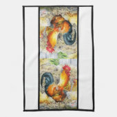Linge De Cuisine Coq Fier (Vertical)