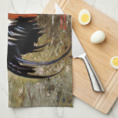 Linge De Cuisine Coq/Gaulois/Rooster (Quart Plié)