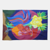 Linge De Cuisine Coq ombrien (Horizontal)