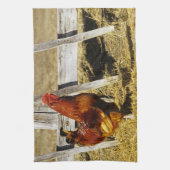 Linge De Cuisine Coq Rhode Island Red (Vertical)