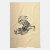 Linge De Cuisine Coq rustique (Vertical)