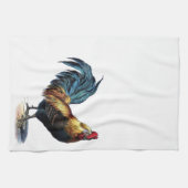Linge De Cuisine Coq vintage (Horizontal)