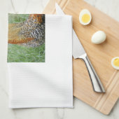 Linge De Cuisine Coqs (Quart Plié)