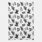Linge De Cuisine Coque Coussin Motif Cute Corgi (Vertical)