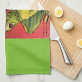 Linge De Cuisine Coque du perroquet blessé (Quart Plié)
