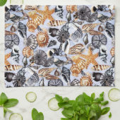 Linge De Cuisine Coques de mer (Plié)