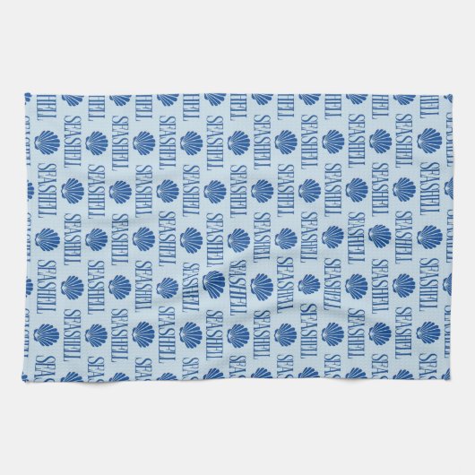 Linge De Cuisine Coquillage (Horizontal)