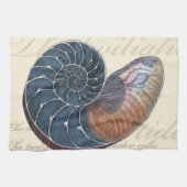 Linge De Cuisine Coquillage romantique (Horizontal)